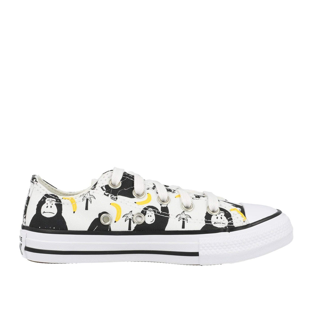 Sneakers Converse Chuck Taylor All Star ox Unisex Bambino - Bianco