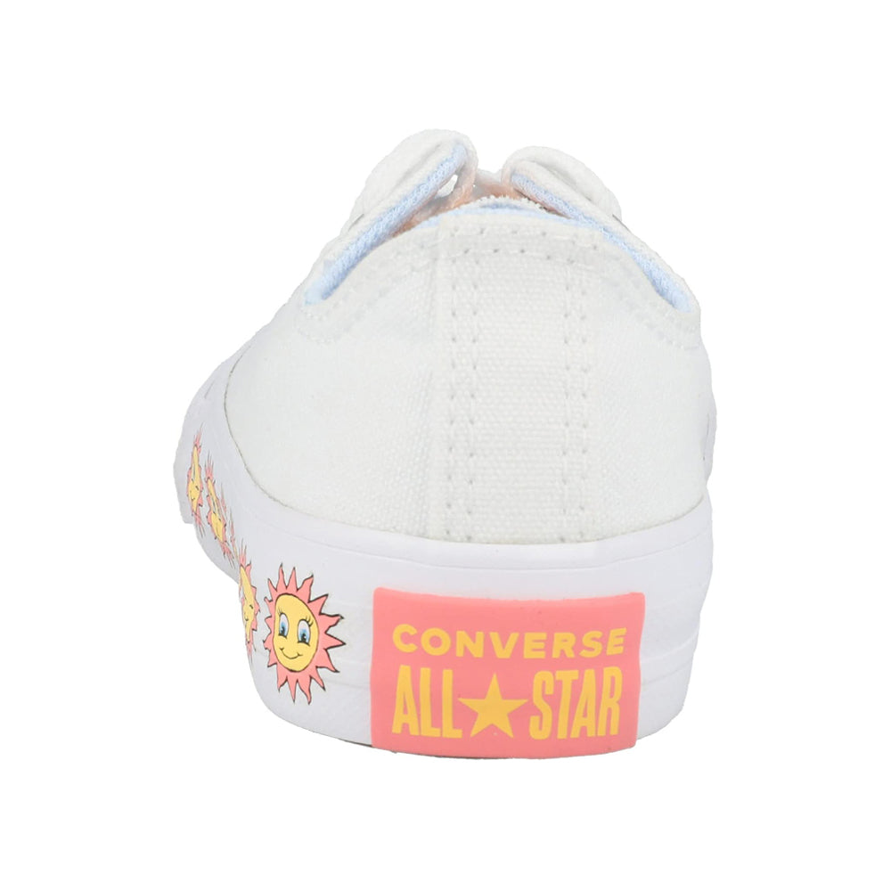 Sneakers Converse Ctas ox Ragazza - Bianco