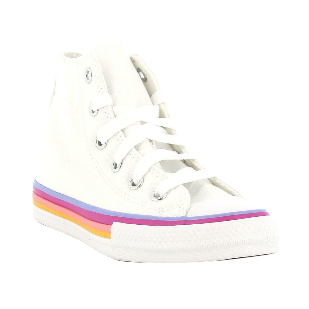 Sneakers Converse Ctas hi Ragazza - Bianco