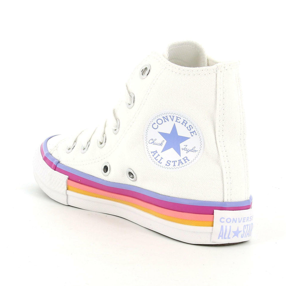 Sneakers Converse Ctas hi Ragazza - Bianco