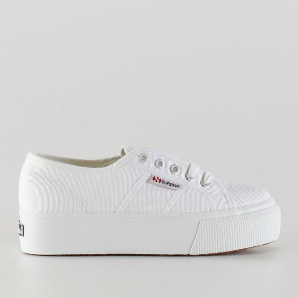 Sneakers Superga Platform Donna - Bianco