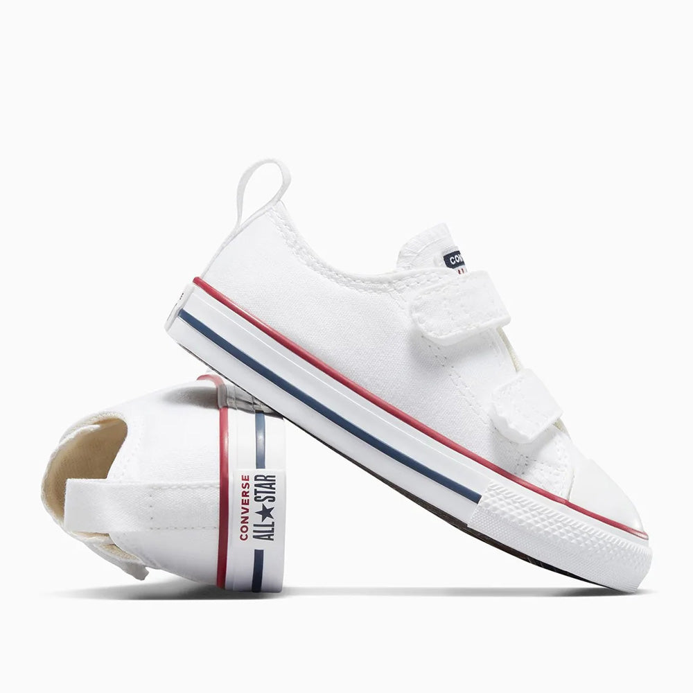 Sneakers Converse Ctas 2v ox Unisex Bimbo - Bianco