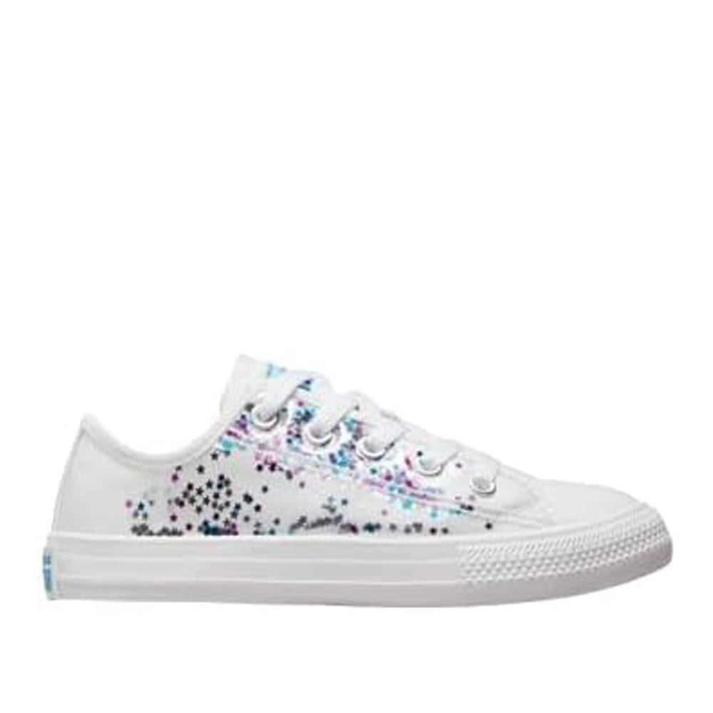 Sneakers Converse Ctas ox Bambina - Bianco