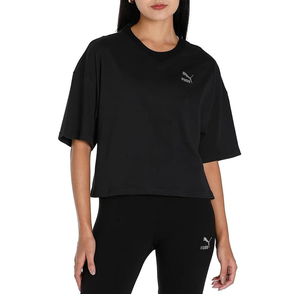 T-Shirt Puma Donna - Nero