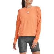 Felpa Under Armour Donna - Arancione