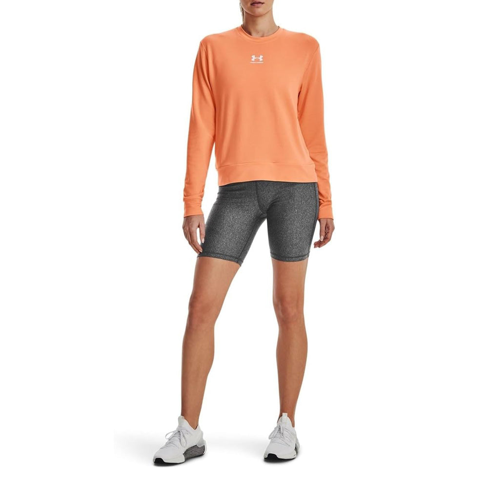 Felpa Under Armour Donna - Arancione