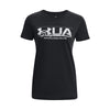 T-shirt under armour donna - nero