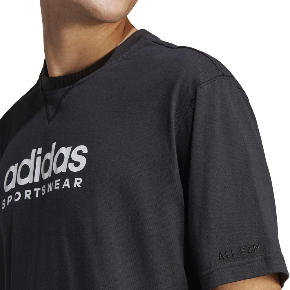 T-Shirt Adidas Uomo - Nero