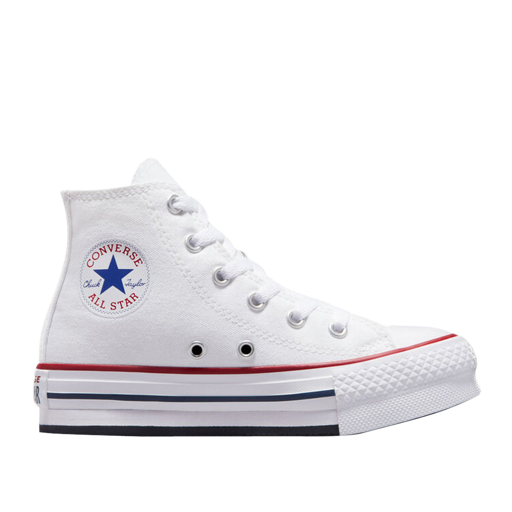 Sneakers Converse Ctas Eva Lift hi Unisex Bambino - Bianco