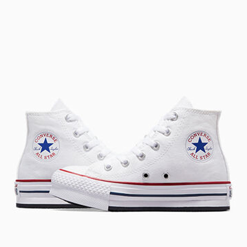 Sneakers Converse Ctas Eva Lift hi Unisex Bambino - Bianco