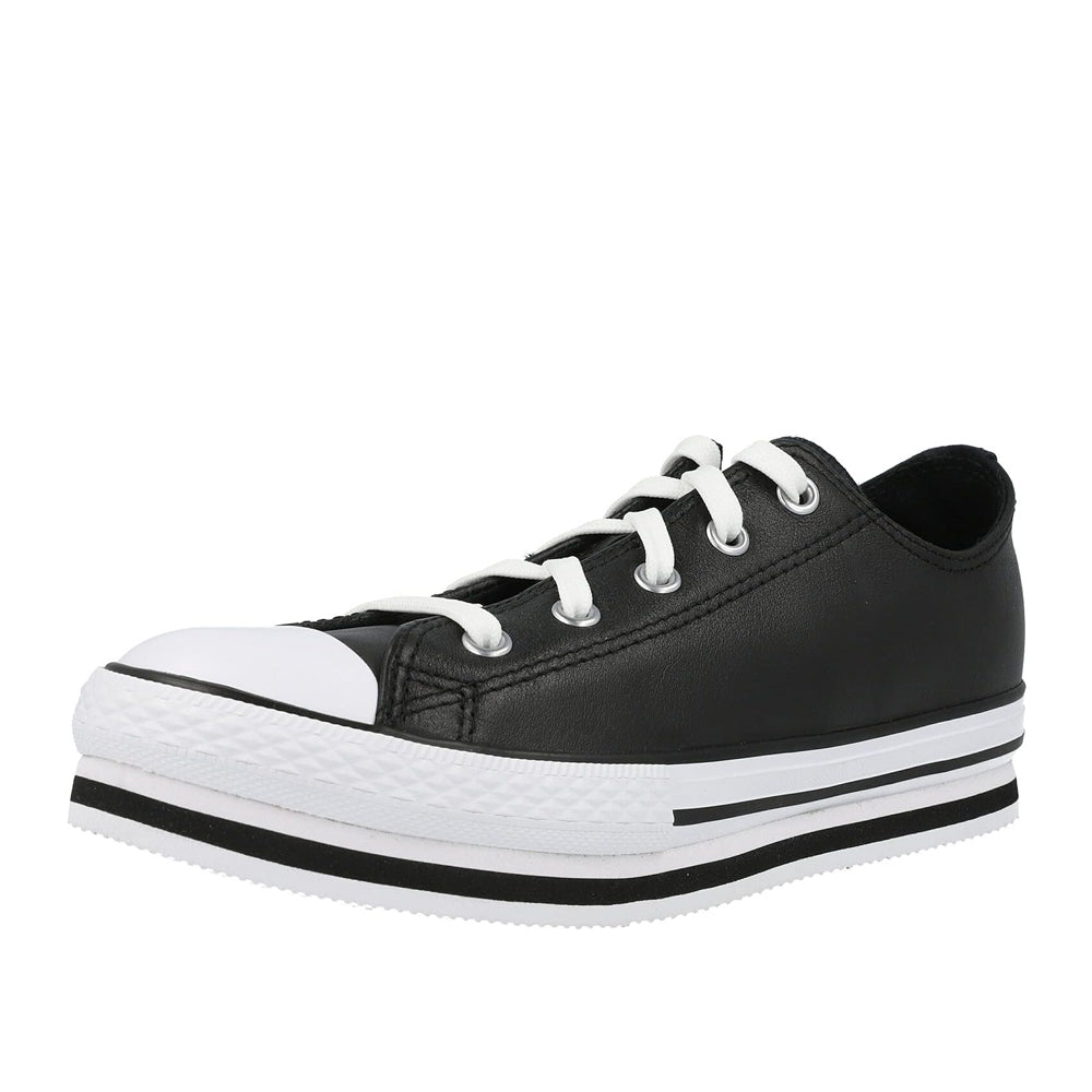 Sneakers Converse Ctas Eva Lift ox Unisex Bambino - Nero