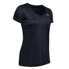 T-shirt under armour donna - nero