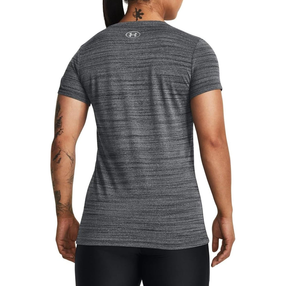 T-Shirt Under Armour Donna - Nero