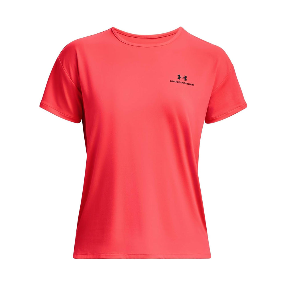 T-Shirt Under Armour Donna - Rosso