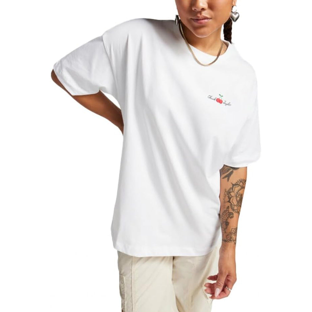 T-Shirt Converse Unisex - Bianco