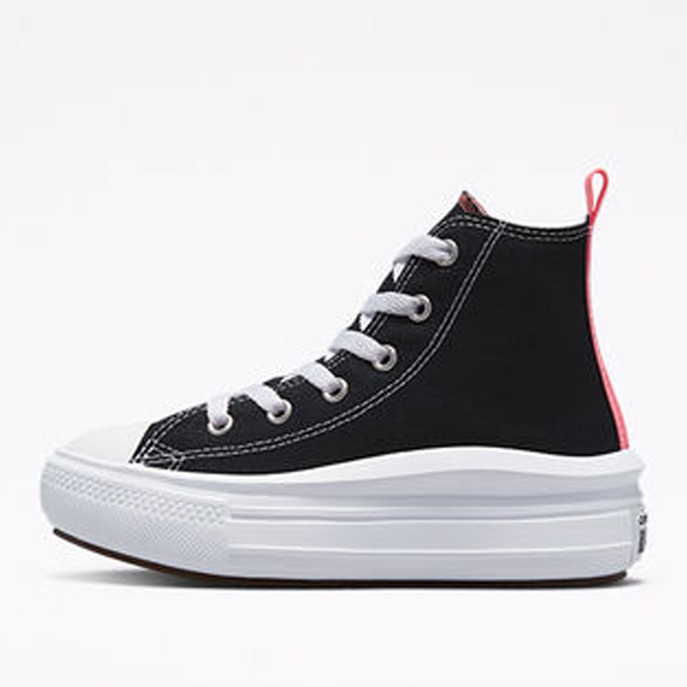 Sneakers Converse Ctas Move hi Bambina - Nero