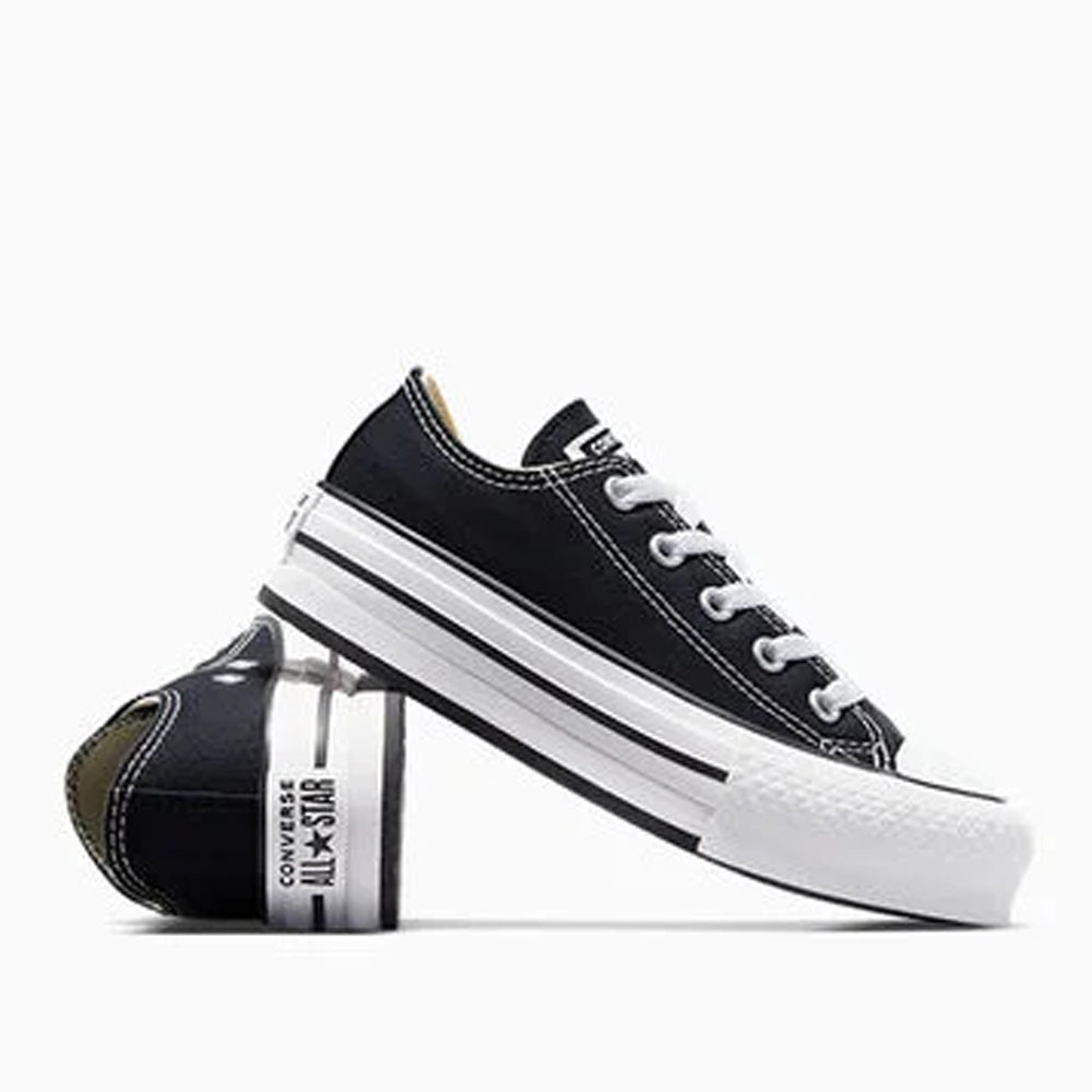 Sneakers Converse Ctas Eva Lift ox Unisex Bambino - Nero