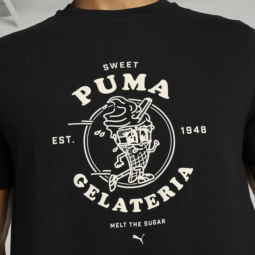 T-Shirt Puma Uomo - Nero