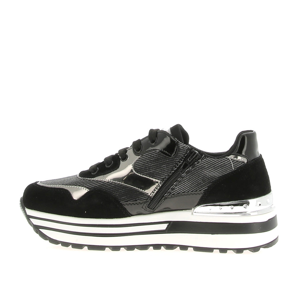 Sneakers 4US Donna - Black/canna fucile