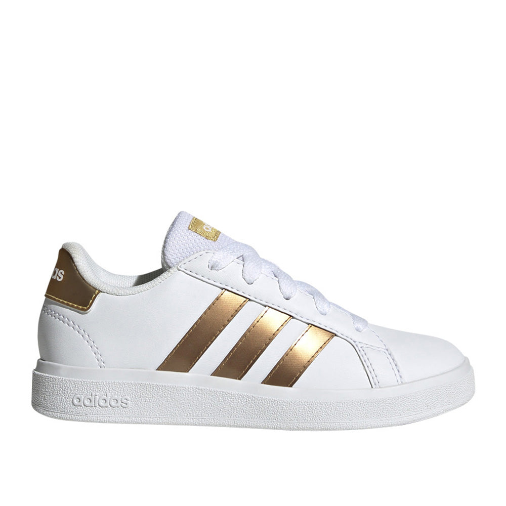 Sneakers Adidas Grand Court 2.0 K Unisex Ragazzo - Bianco