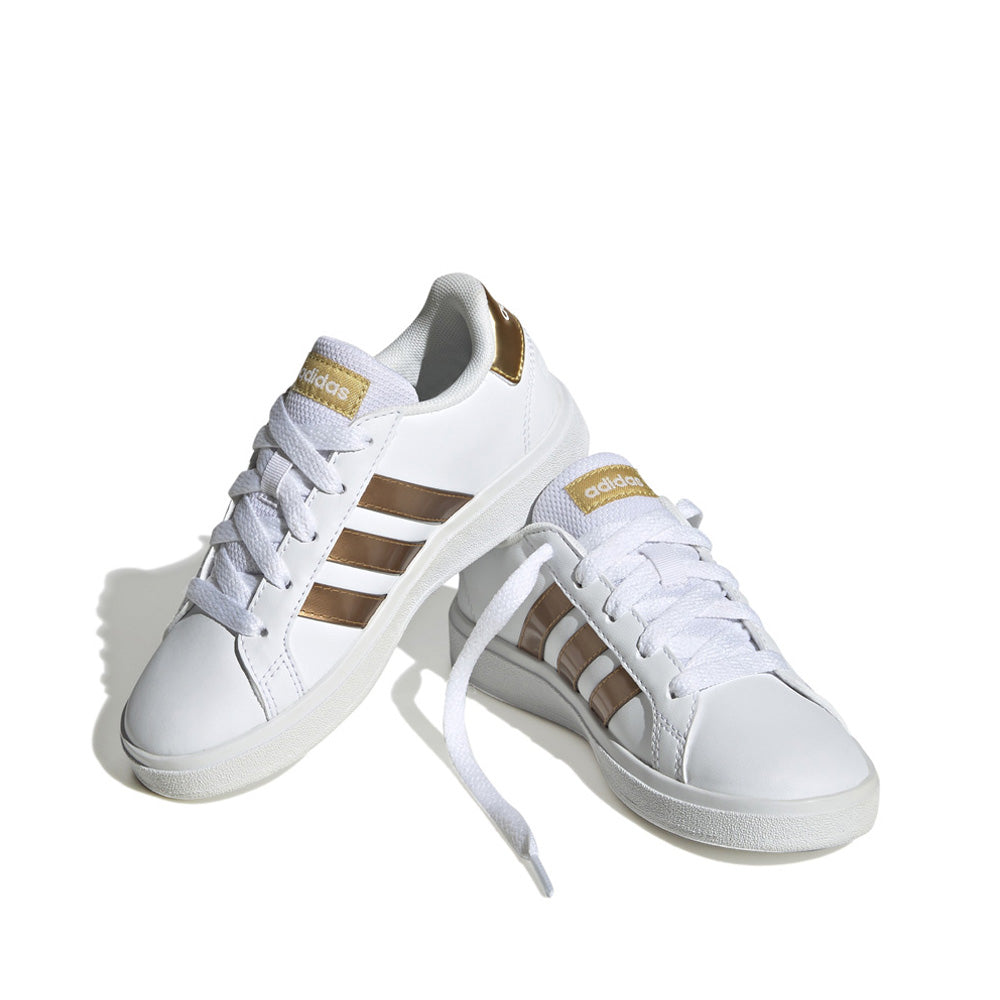 Sneakers Adidas Grand Court 2.0 K Unisex Ragazzo - Bianco