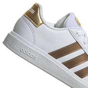 Sneakers Adidas Grand Court 2.0 K Unisex Ragazzo - Bianco