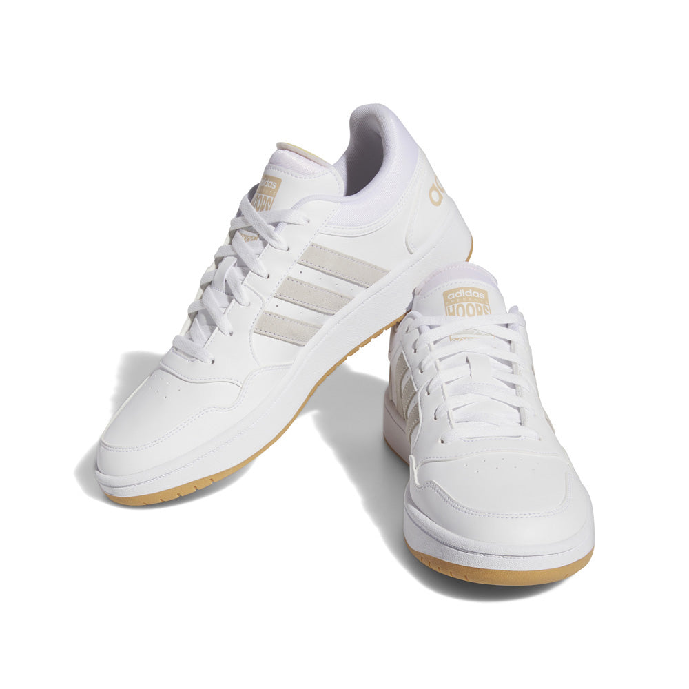 Sneakers Adidas Hoops 3.0 Uomo - Bianco