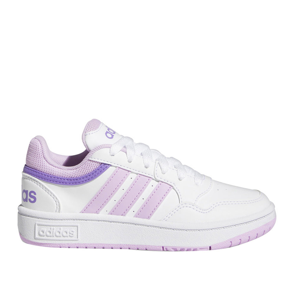 Sneakers Adidas Hoops 3.0 K Ragazza - Bianco