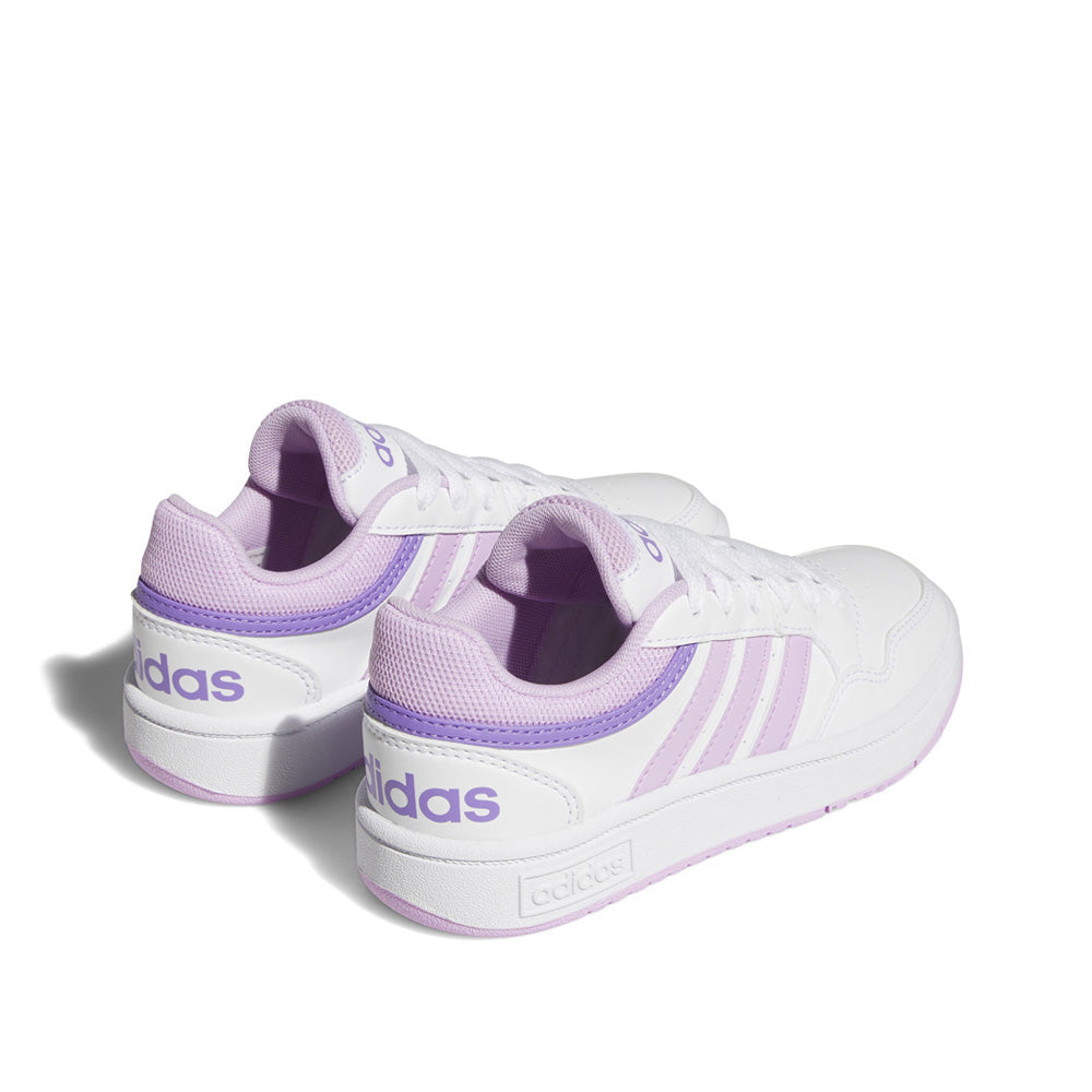 Sneakers Adidas Hoops 3.0 K Ragazza - Bianco