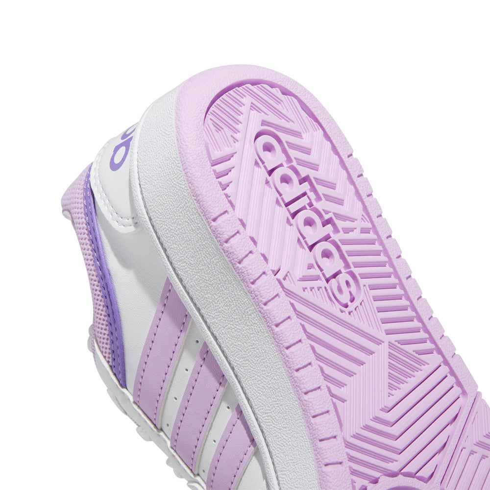 Sneakers Adidas Hoops 3.0 K Ragazza - Bianco