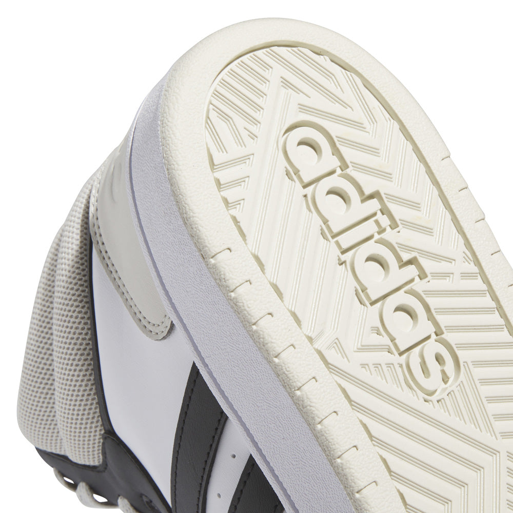 Sneakers Adidas Hoops 3.0 Mid Uomo - Bianco