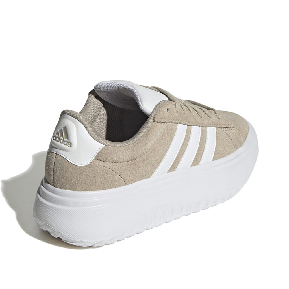 Sneakers Adidas Grand Court Platfor Donna - Beige