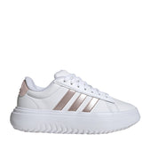 Sneakers Adidas Grand Court Platfor Donna - Bianco