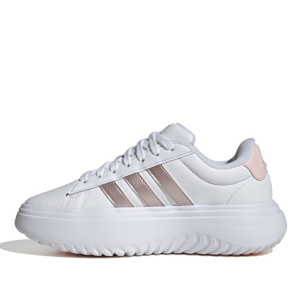 Sneakers Adidas Grand Court Platfor Donna - Bianco