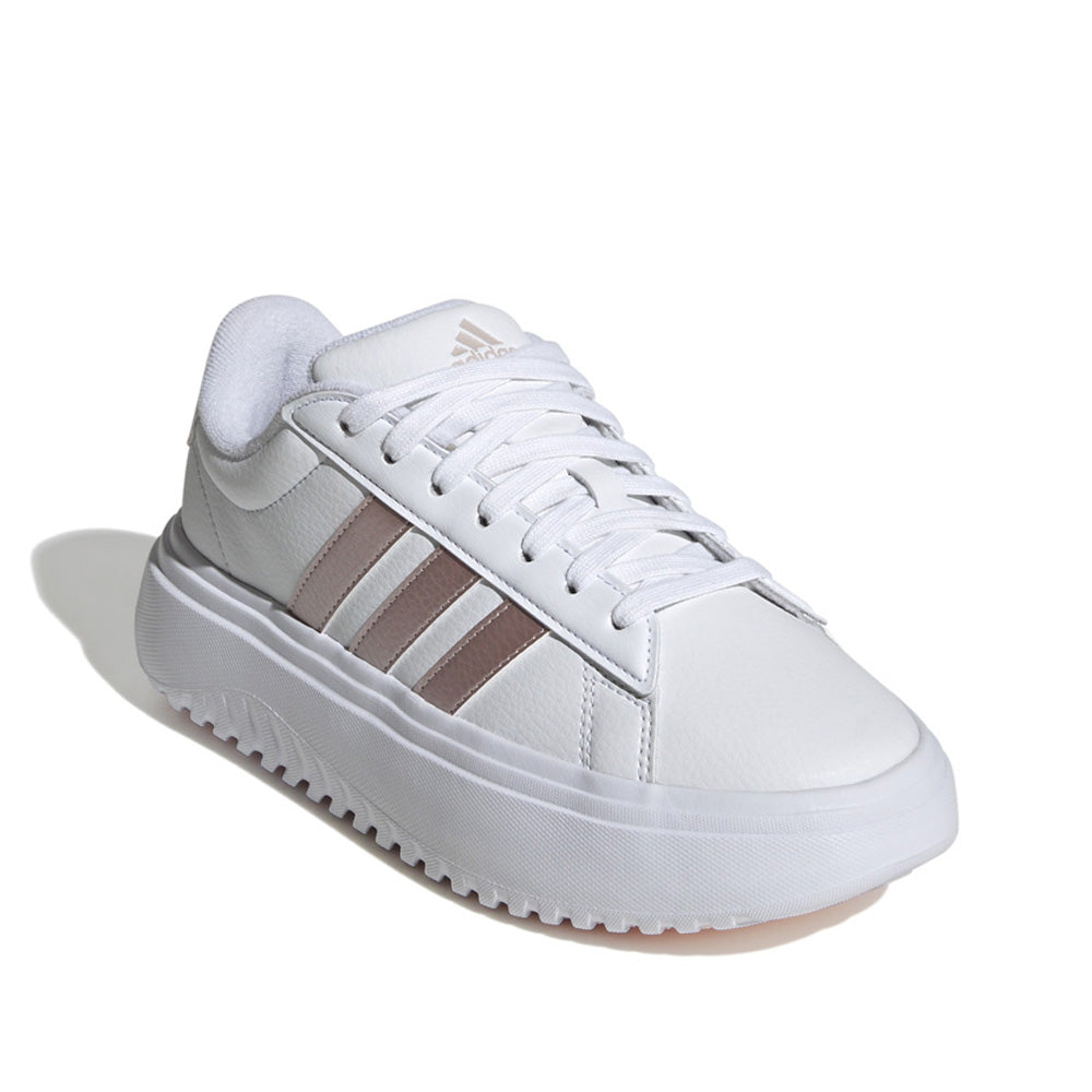 Sneakers Adidas Grand Court Platfor Donna - Bianco