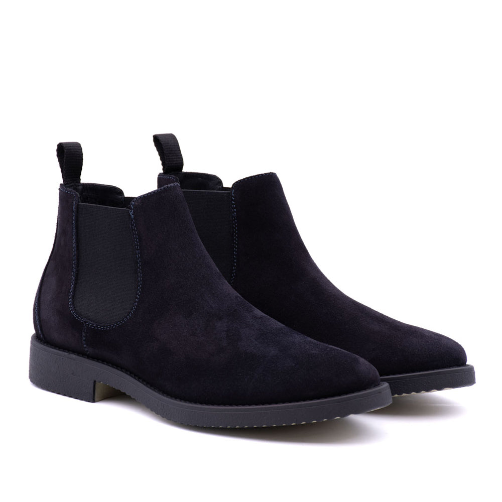 Stivaletto Antica Cuoeria Velour Uomo - Blu