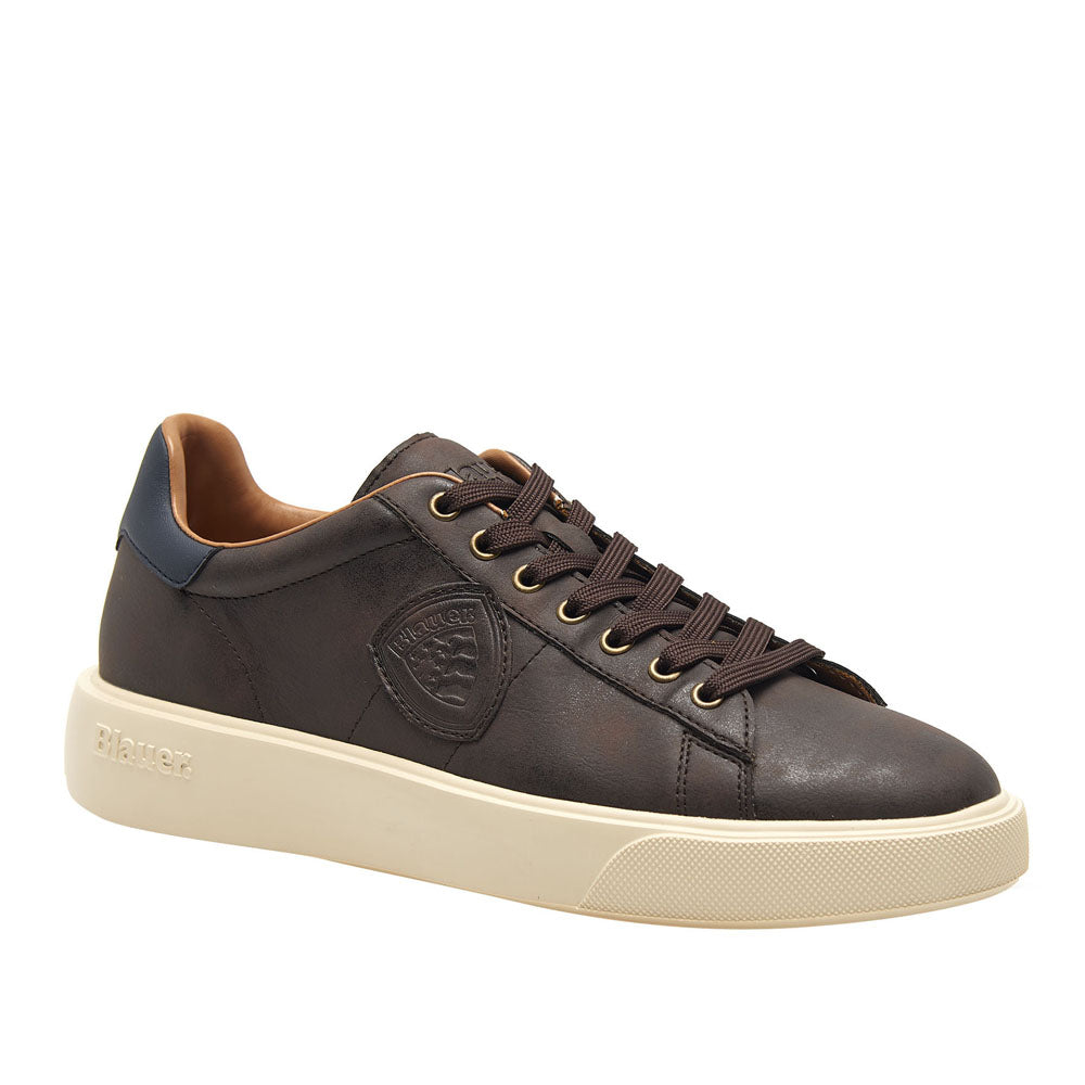 Sneakers Blauer Uomo - Dark Brown/Navy