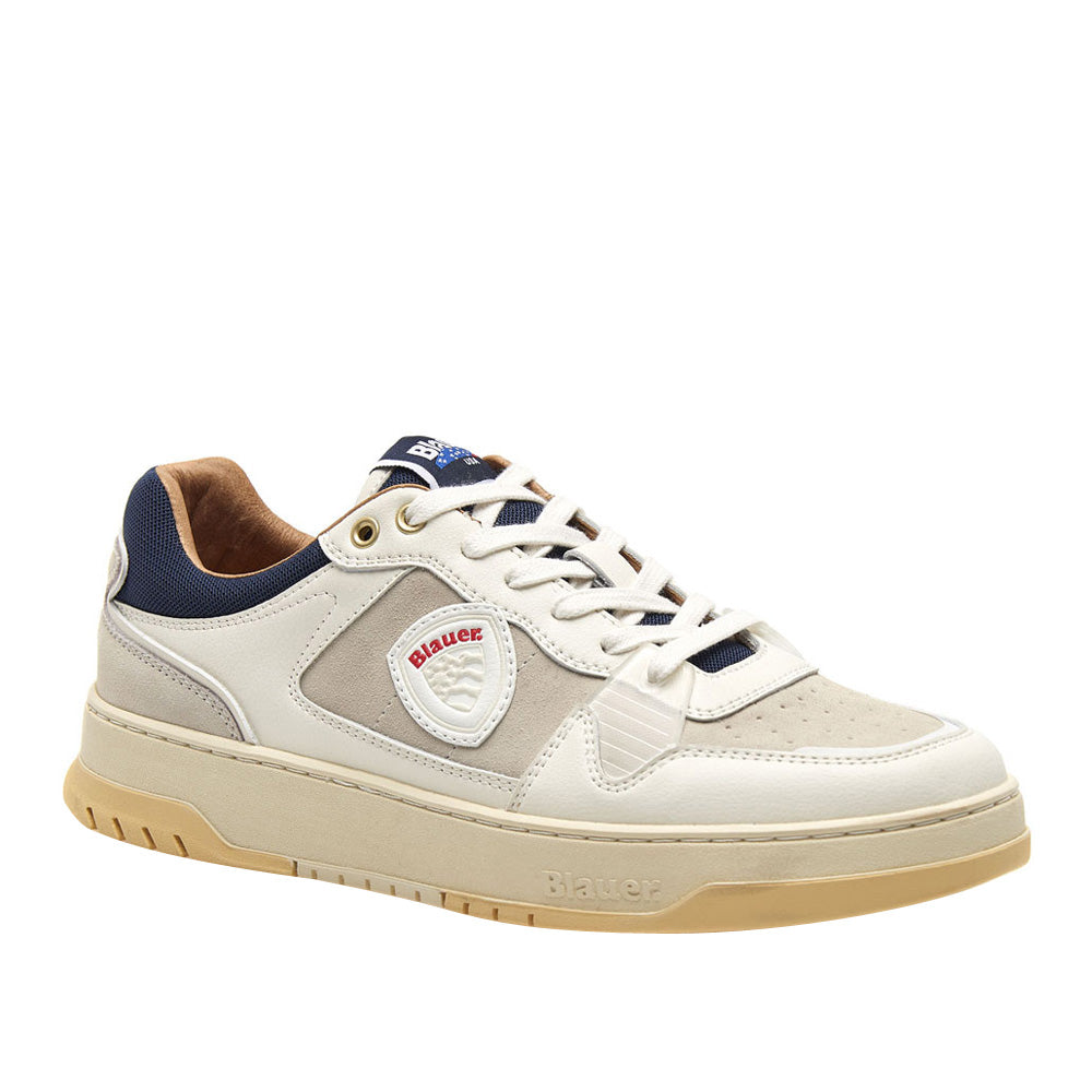 Sneakers Blauer Uomo - Cream/navy