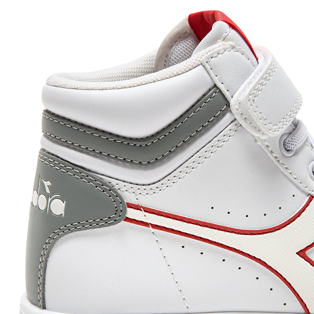 Sneakers Diadora Game P High ps Bambino - Bianco