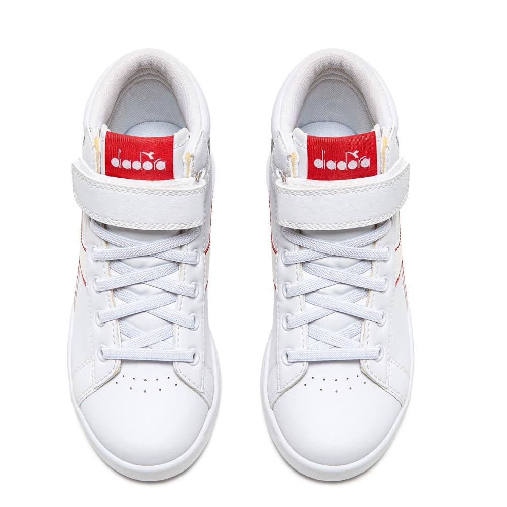 Sneakers Diadora Game P High ps Bambino - Bianco