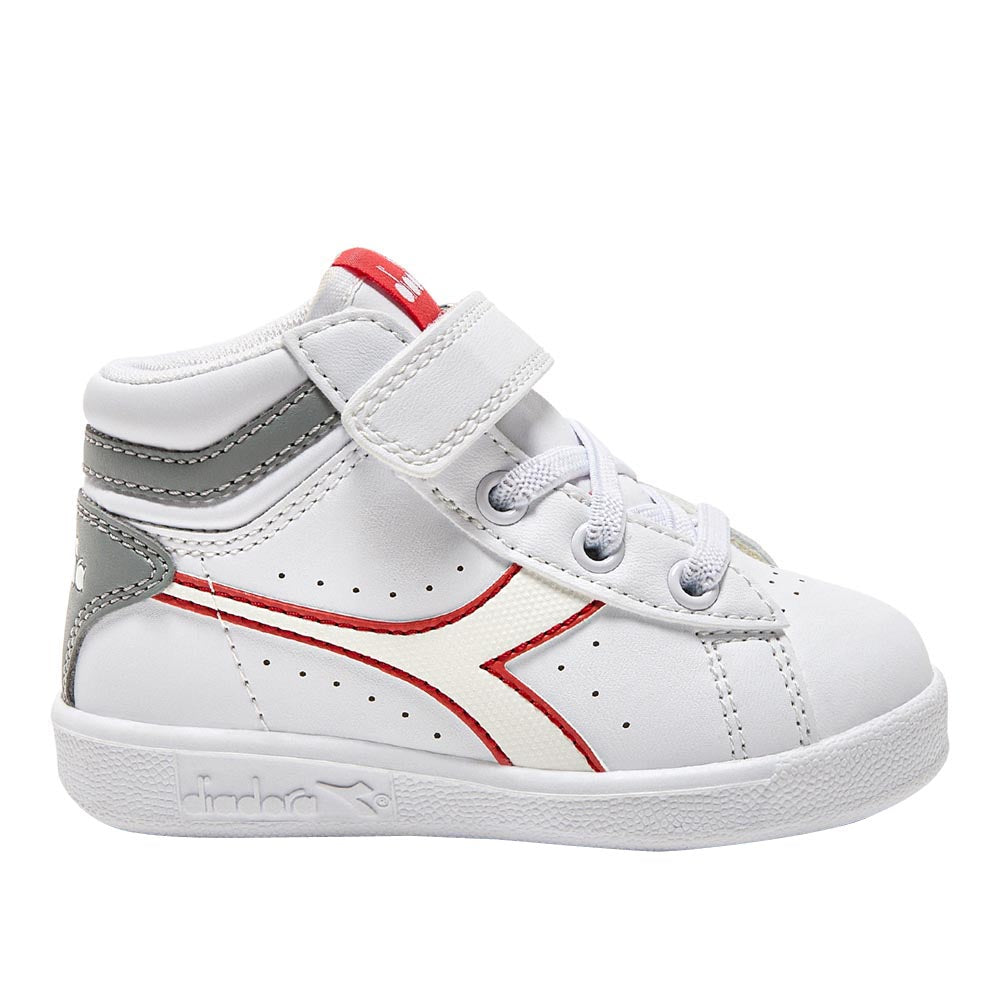 Sneakers Diadora Game P High td Bambino - Bianco