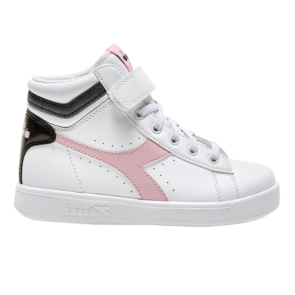 Sneakers Diadora Game P High ps Bambina - Bianco