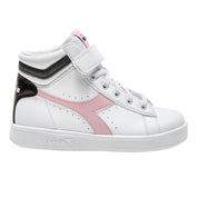 Sneakers Diadora Game P High ps Bambina - Bianco