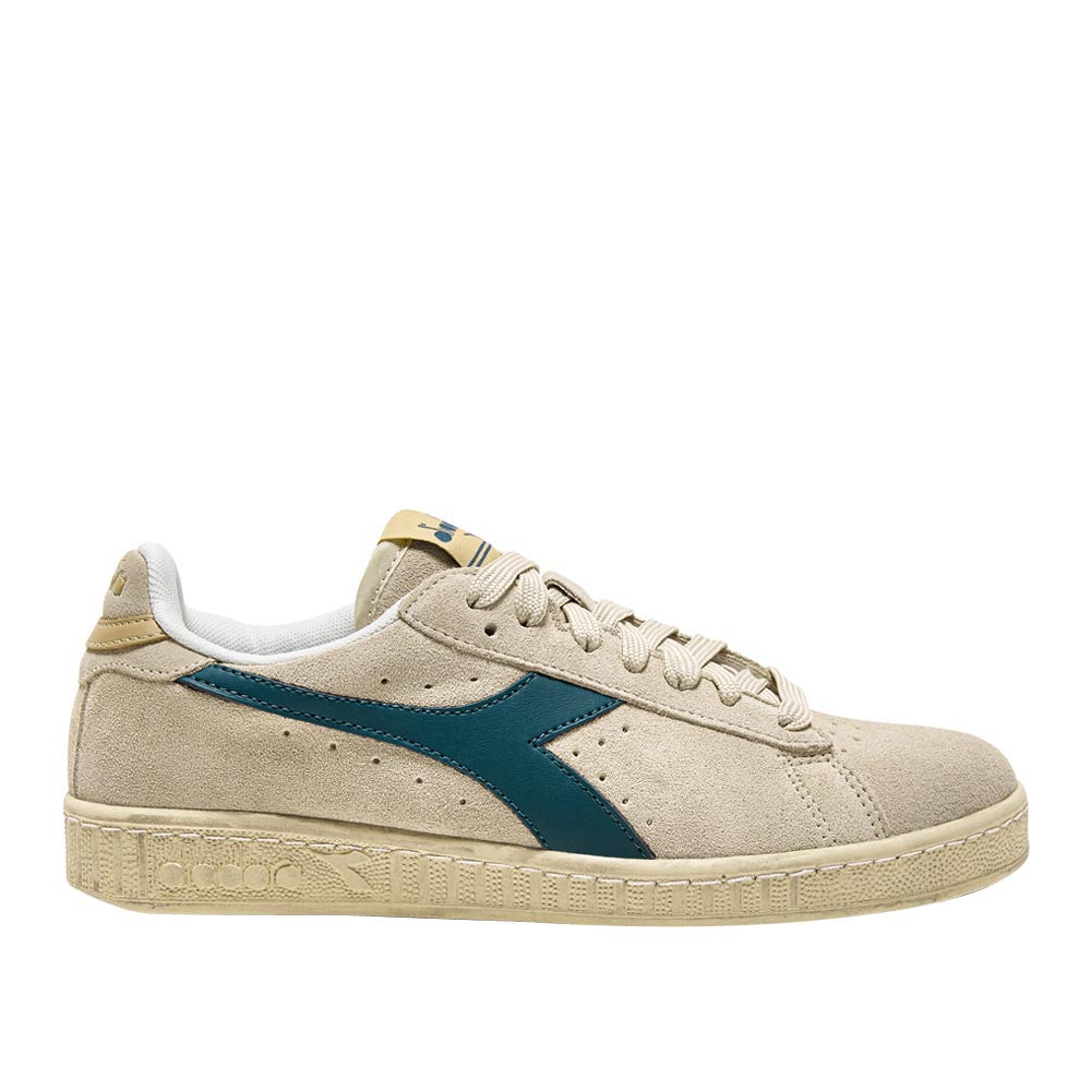 Sneakers Diadora Game L Low Suede Waxed Uomo - Beige