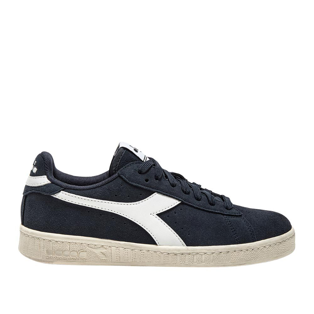 Sneakers Diadora Game L Low Suede Waxed Uomo - Blu