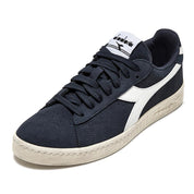 Sneakers Diadora Game L Low Suede Waxed Uomo - Blu