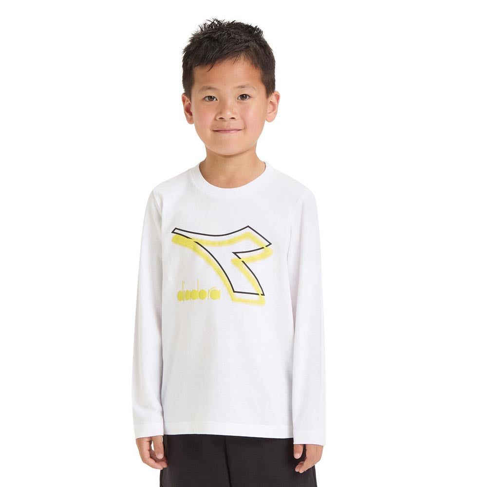 T-Shirt Diadora Bambino - Bianco