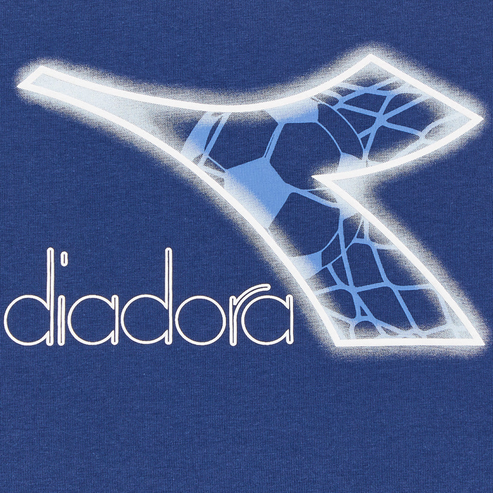 T-Shirt Diadora Bambino - Blu