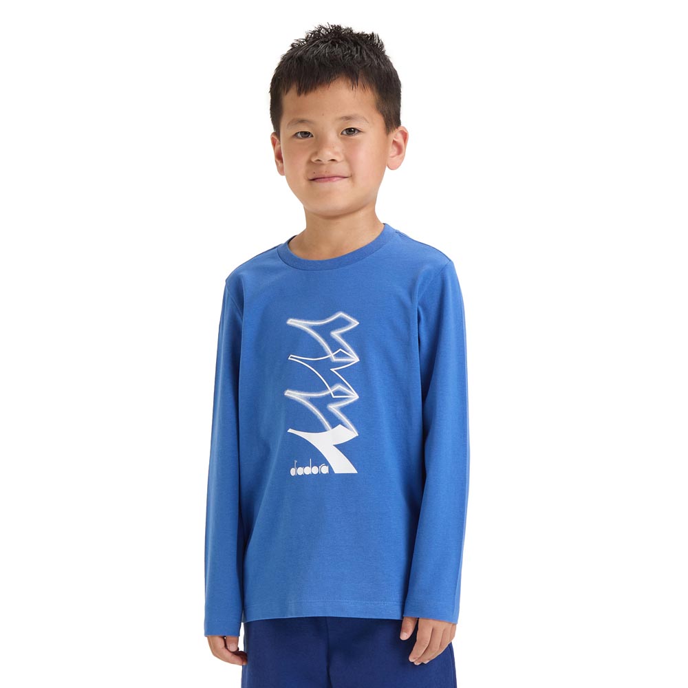 T-Shirt Diadora Bambino - Blu