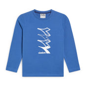 T-Shirt Diadora Bambino - Blu